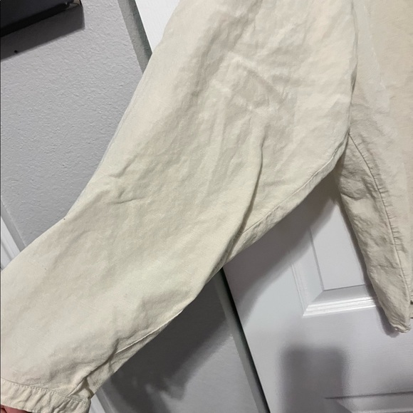 Cubavera beige blouse in large - Picture 2 of 5